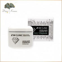 Ночная крем-маска для лица 3W Clinic  Crystal White Sleeping Pack