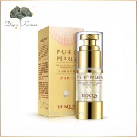 КРЕМ - ГЕЛЬ для кожи вокруг глаз с жемчужной пудрой. 