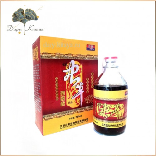 Жидкий эликсир Кордицепс сложный с аминокислотами. 250 мл.