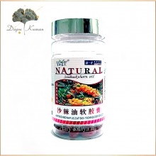 Капсулы масло облепихи Seabuckthorn oil - NATURAL. 100 шт.